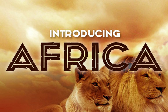Africa: A Bold Typeface for Impactful Design