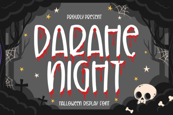 Darahe Night: Crafting Unforgettable Horror in Typography