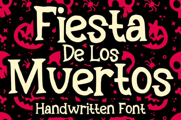 Fiesta De Los Muertos: A Festive Font for Dynamic Design
