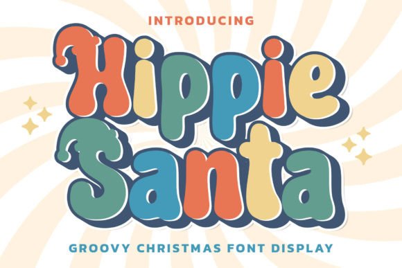 Hippie Santa: A Retro Font for Modern Design