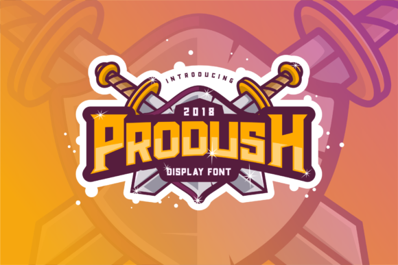Prodush: Command Attention with Bold Typography