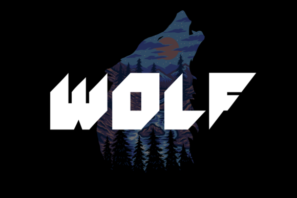 Wolf: A Geometric Display Font for Modern Design