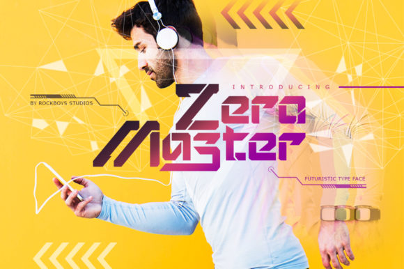 Zero Master: The Modern Display Font for Dynamic Design